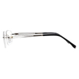Metal Rectangle Eyeglasses