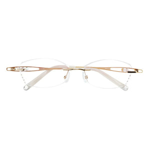Metal Rectangle Eyeglasses