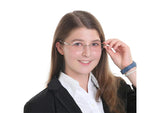 Metal Rectangle Eyeglasses