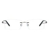 Metal Rectangle Eyeglasses