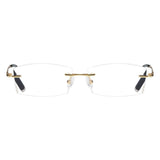 Metal Rectangle Eyeglasses