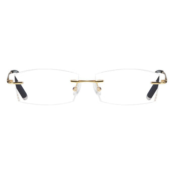Metal Rectangle Eyeglasses