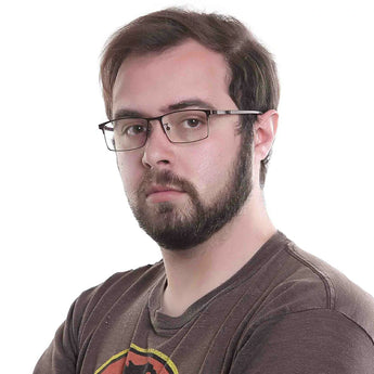 Metal Square Eyeglasses