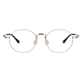 Cary Titanium containing circular Eyeglasses - LifeArtVision