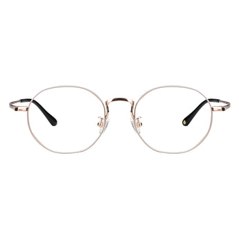 Cary Titanium containing circular Eyeglasses - LifeArtVision