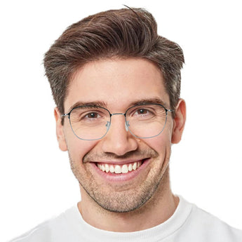 Titanium Round Eyeglasses