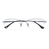 Titanium Rectangle Eyeglasses