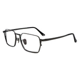 Clark Titanium Rectangle Eyeglasses - LifeArtVision