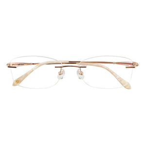 Metal Rectangle Eyeglasses