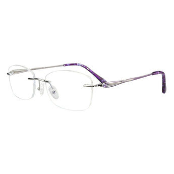 Metal Rectangle Eyeglasses