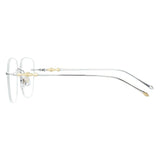 Titanium Wayfarer Eyeglasses