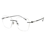 Titanium Wayfarer Eyeglasses