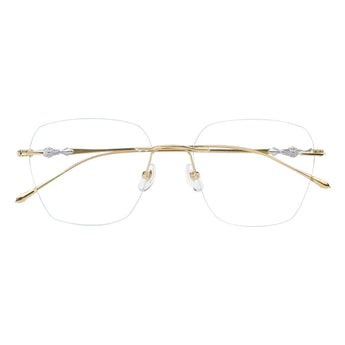 Titanium Wayfarer Eyeglasses