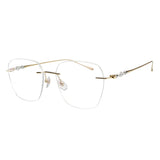 Titanium Wayfarer Eyeglasses