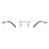 Metal Rectangle Eyeglasses