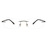 Colin Titanium Rectangle Eyeglasses - LifeArtVision