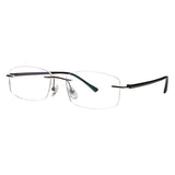 Colin Titanium Rectangle Eyeglasses - LifeArtVision
