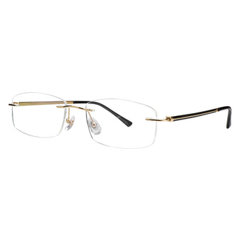 Colin Titanium Rectangle Eyeglasses - LifeArtVision