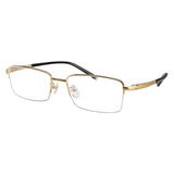 Titanium Rectangle Rimless Eyeglasses