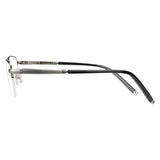 Titanium Rectangle Rimless Eyeglasses