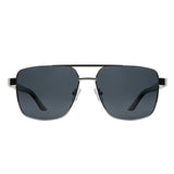 Metal Square Sunglasses
