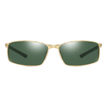 Rectangle Metal Sunglasses