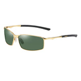 Rectangle Metal Sunglasses