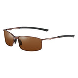 Rectangle Metal Sunglasses