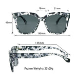 Amy Plastic Wayfarer Sunglasses - LifeArtVision