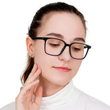 Square Plastic Eyeglasses