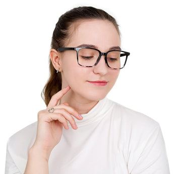 Square Plastic Eyeglasses