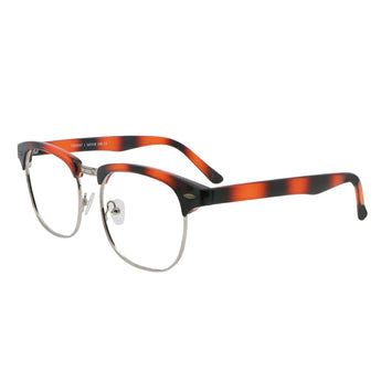 Metal Browline Eyeglasses