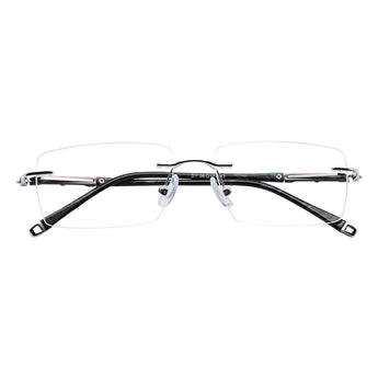 Metal Rectangle Eyeglasses