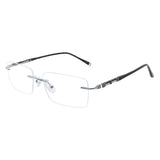 Metal Rectangle Eyeglasses