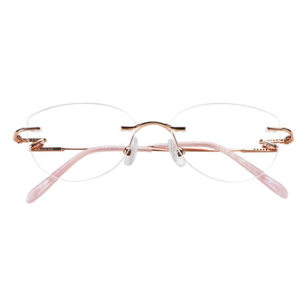 Metal Geometric Eyeglasses
