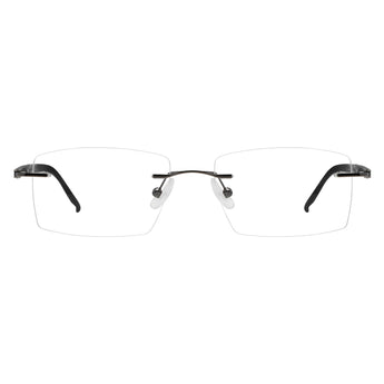 Metal Rectangle Eyeglasses