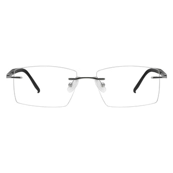 Metal Rectangle Eyeglasses