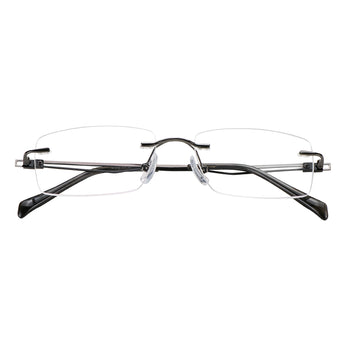 Rectangle Metal Eyeglasses