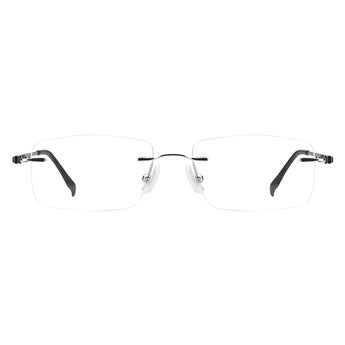 Rectangle Metal Eyeglasses