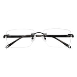 Metal Rectangle Eyeglasses