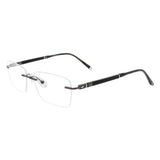 Metal Rectangle Eyeglasses