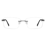 Metal Rectangle Eyeglasses