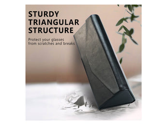 PU Leather Hard-Shell Eyeglass Case