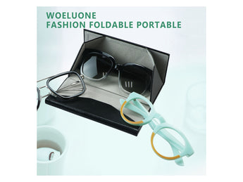 PU Leather Hard-Shell Eyeglass Case
