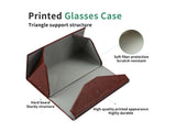 PU Leather Hard-Shell Eyeglass Case