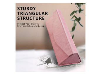 PU Leather Hard-Shell Eyeglass Case