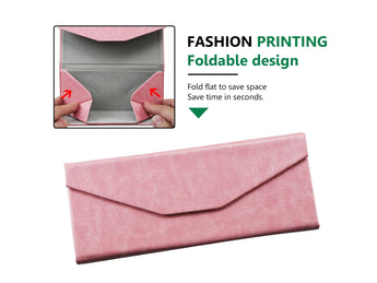 PU Leather Hard-Shell Eyeglass Case