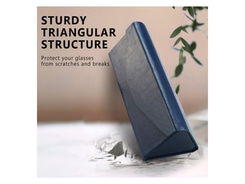 PU Leather Hard-Shell Eyeglass Case