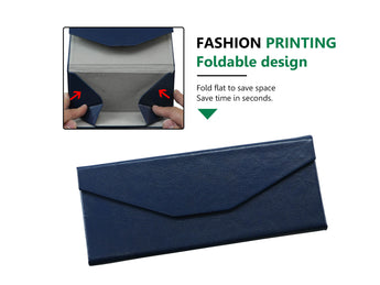 PU Leather Hard-Shell Eyeglass Case