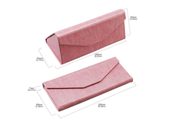 PU Leather Hard-Shell Eyeglass Case